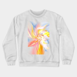 Fractal Flower Crewneck Sweatshirt